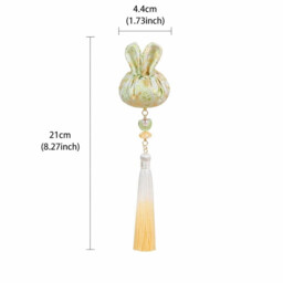 Huacan Green Rabbit with Fragrance - Pink [No Gift Box] - thumbnail 2