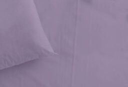 NightComfort Duvet Cover Set Plain Reversible Polycotton Pink/Purple Double - thumbnail 7