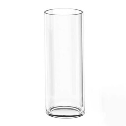 1pc/30cm 12in 30 cm Glass Vase Large Clear Glass Vase Round Narrow Vase Clear Flower Vase Cylindrical Glass Vase for Orchids, Roses, Tulips, Pampas Grass, Table Decoration, Candle etc