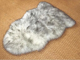 Likewise Rug Faux Fur Hide Cream 60x90cm - thumbnail 1