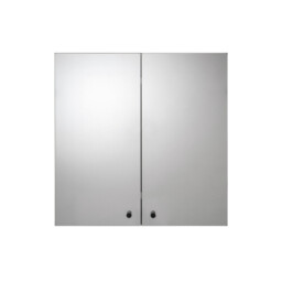 Croydex Ontario Teak Bathroom Mirror Cabinet - thumbnail 3