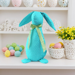 Easter turquoise Rabbit Decoration Garden Courtyard Decoration Easter Ornament Easter Decorations - thumbnail 5