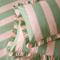 Wylder Duvet Cover Set Bridie Pink/Green King - thumbnail 2