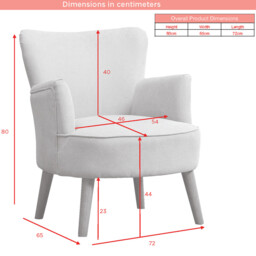 Armchair Keira Ochre Yellow - thumbnail 7