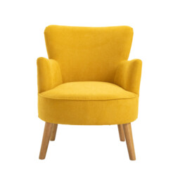 Armchair Keira Ochre Yellow - thumbnail 3