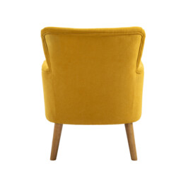 Armchair Keira Ochre Yellow - thumbnail 5