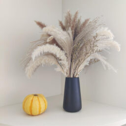 1pc/15cm/6in, Ceramic Vase - Flower Vase Minimalism Style for Modern Table Shelf Home Decor, Fit for Fireplace Bedroom Kitchen Living Room Centerpieces Office Desk (Solid Black） - thumbnail 5