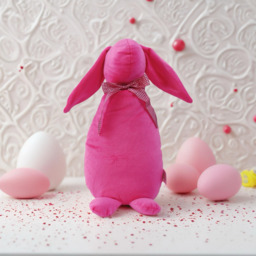 Easter pink  Rabbit Decoration Garden Courtyard Decoration Easter Ornament Easter Decorations - thumbnail 4