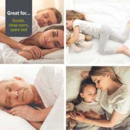 Yawn Air Bed Deluxe with Headboard & Fitted Sheet Self Inflating King - thumbnail 4