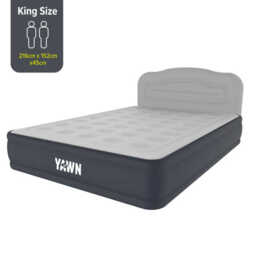 Yawn Air Bed Deluxe with Headboard & Fitted Sheet Self Inflating King - thumbnail 3