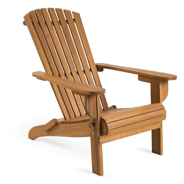 Vonhaus Hudson Folding Adirondack Chai - image 1
