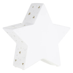 Premier Kids Night Light Ola Star Ceramic White - thumbnail 3