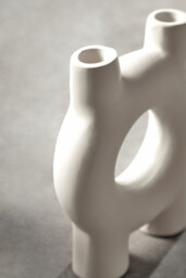 Fifty Five South Candle Holder Hapax Cream Small - thumbnail 4