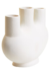 Fifty Five South Vase Hapax Abstract Cream Small - thumbnail 5