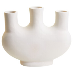 Fifty Five South Vase Hapax Abstract Cream Small - thumbnail 1