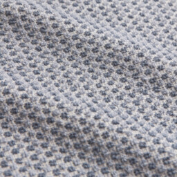 Yard Bath Sheet Hebden Waffle Denim Blue 100x150cm - thumbnail 4