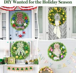 24 Inch Large Boxwood Wreaths-1pcs - thumbnail 3