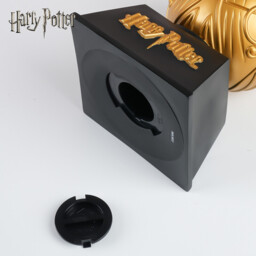 1pc Harry Potter Golden Snitch Piggy Bank Officially Licensed 3D PVC Waterproof Shatterproof Figurine Money Box Coin Bank Home Decor Collectible Movable Detachable Wings Desktop Display Savings Jar Gift - thumbnail 2