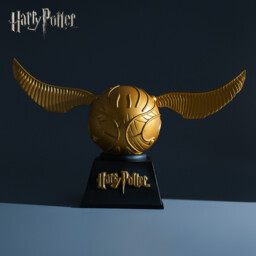 1pc Harry Potter Golden Snitch Piggy Bank Officially Licensed 3D PVC Waterproof Shatterproof Figurine Money Box Coin Bank Home Decor Collectible Movable Detachable Wings Desktop Display Savings Jar Gift - thumbnail 5