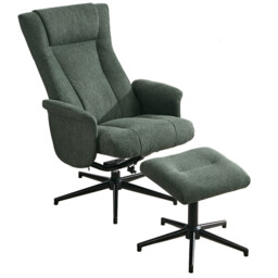 Armchair & Footstool Apero Recliner Moss Green - thumbnail 6