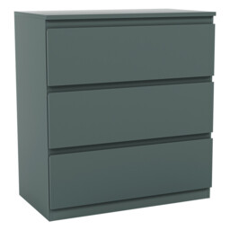Vida Designs Drawer Chest Denver 3 Drawers Green - thumbnail 2