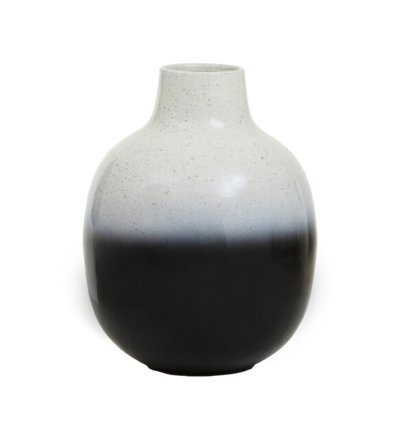 Fifty Five South Vase Rasmus Ombre Black/White Small - image 1