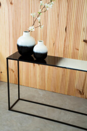 Fifty Five South Vase Rasmus Ombre Black/White Small - thumbnail 3