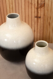 Fifty Five South Vase Rasmus Ombre Black/White Small - thumbnail 2