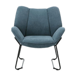 chairus Armchair for Living Room Upholstered Tub Chair Single Occasional Accent Chair with Metal Legs - thumbnail 1