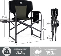 TIMBER RIDGE 95200XL Folding Chair 87*63*47 2Pack - thumbnail 3