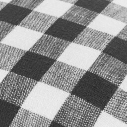 Yard Cushion Barton Check Square Black 45x45cm - thumbnail 2