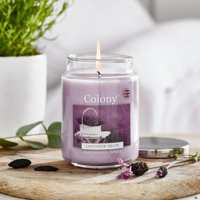 Wax Lyrical Candle Colony Lavender Fields 475g - image 1