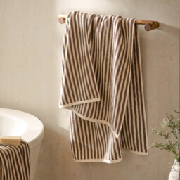 Yard Bath Towel Hebden Chocolate 70x130cm - thumbnail 1