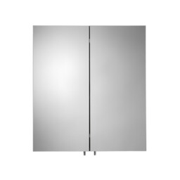 Croydex Dawley Bathroom Mirror Cabinet (67x60x10cm) - Black - thumbnail 6