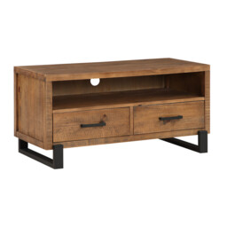 TV Unit Pembroke Pine Natural/Black L:100cm - thumbnail 3