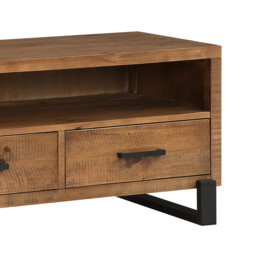 TV Unit Pembroke Pine Natural/Black L:100cm - thumbnail 4