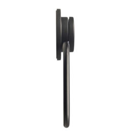 Croydex Stick 'n' Lock Toilet Roll Holder - Black - thumbnail 4