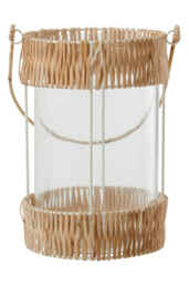 Interiors by Premier Lantern Kuta Woven Natural Large