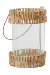 Interiors by Premier Lantern Kuta Woven Natural Large - thumbnail 3