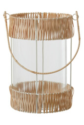 Interiors by Premier Lantern Kuta Woven Natural Large - thumbnail 5