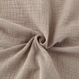 Khaki Cotton Double Gauze Duvet Cover & Pillowcases Set, 135*200CM+50*75CM*1 - thumbnail 4