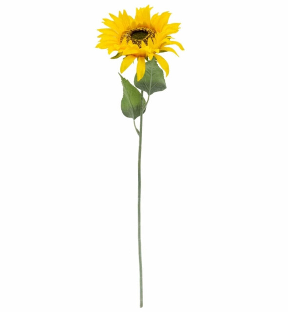 Candlelight Artificial Sunflower Stem Yellow 70cm - image 1