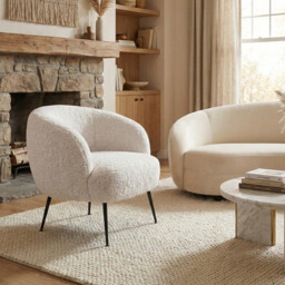 Accent Chair Willow White - thumbnail 4