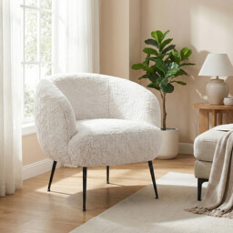 Accent Chair Willow White - thumbnail 1