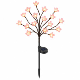 Solar Cherry Blossom String Lights, Cherry Blossom, 20 LEDs, Solar Powered, Waterproof Decorative Lights - thumbnail 5