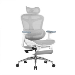 SIHOO Doro C300 Ergonomic Office Chair with Ultra Soft 3D Armrests, Dynamic Lumbar Support for Home Office Chair, Adjustable Backrest Desk Chair with Pedal (White) - thumbnail 5