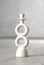 Fifty Five South Candle Holder Hapax Cream Large - thumbnail 6
