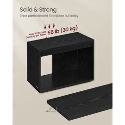 Ochama Coffee Tables Customisable Black 1 Set - thumbnail 3
