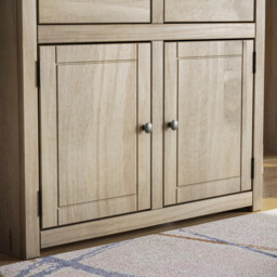 Vida Designs Sideboard Panama 2 Doors 2 Drawers Solid Pine Oak Stain - thumbnail 3