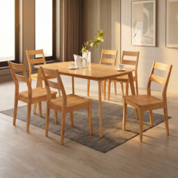 Dining Chairs Arcadia Oak 2pcs - thumbnail 4